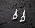 Pearl White Mullet Jig Heads – 1/2 oz