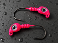 Neon Pink Mullet Jig Heads – 1/2 oz