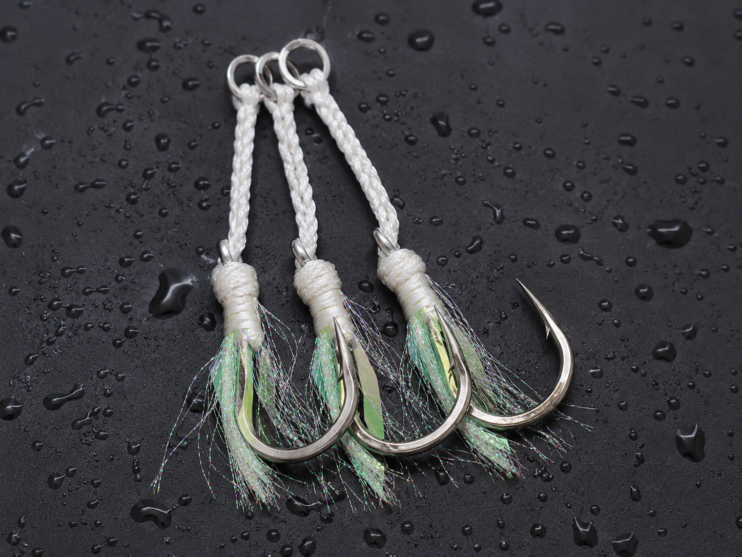 Glow-in-the-Dark Jigging Assist Hooks – 7/0