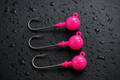 1 oz Pink Ball Jig Heads