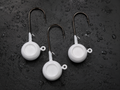 White Ball Jig Heads – 3/8 oz