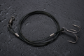 Gar Trace – 4/0 Treble Hook (200 lb Steel Wire)
