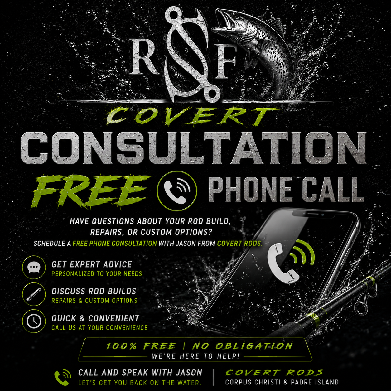 Covert Custom Rods Quote