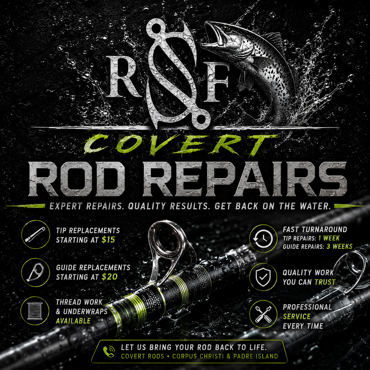 Covert Rod Repairs