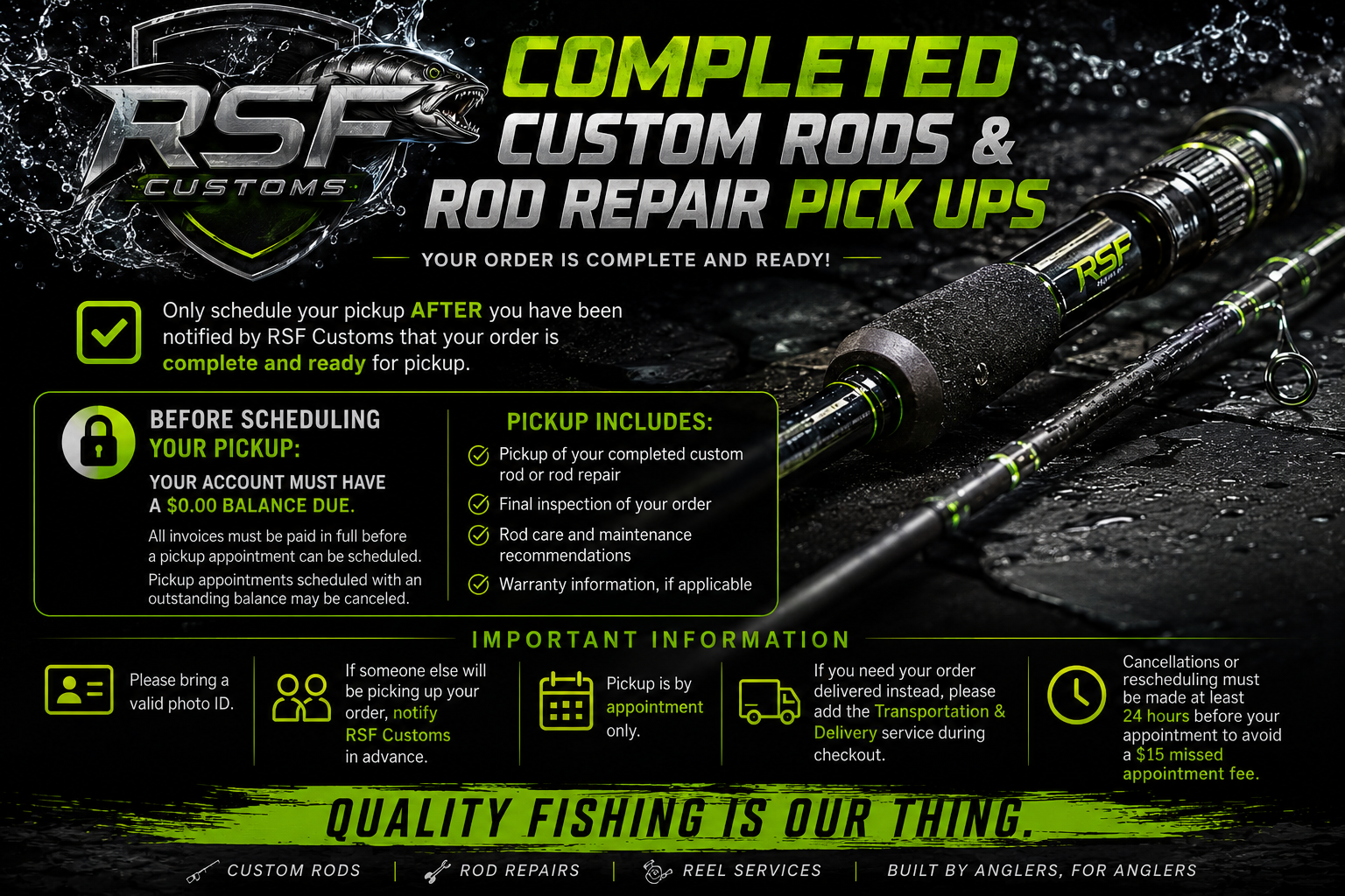 Schedule Your Pick Up
