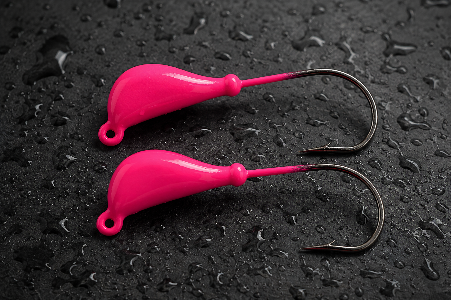 Neon Pink 1 oz Banana Jig Heads